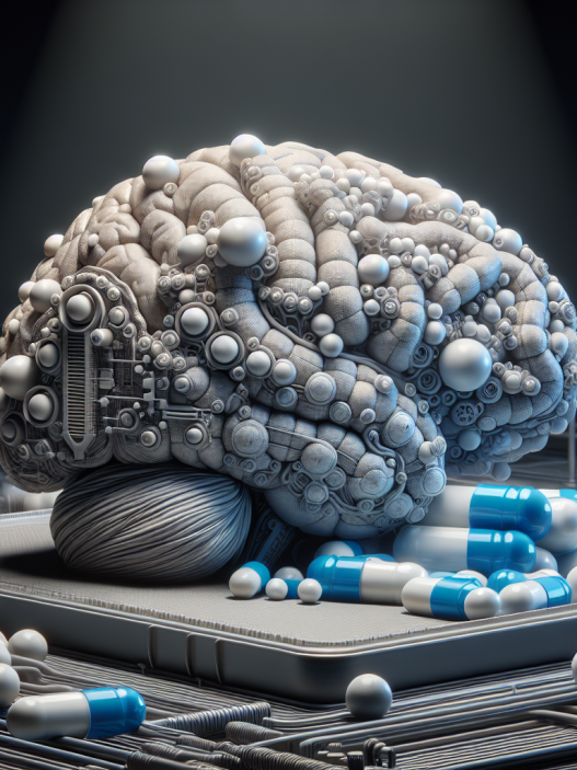 Cabergoline et prolactine et cerveau